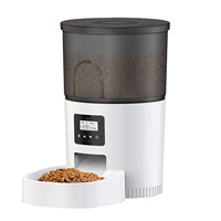 Dual Power Supply WiFi Connection APP Control 3L Capacity Remote Feeding Smart Automatic Pet Feeder