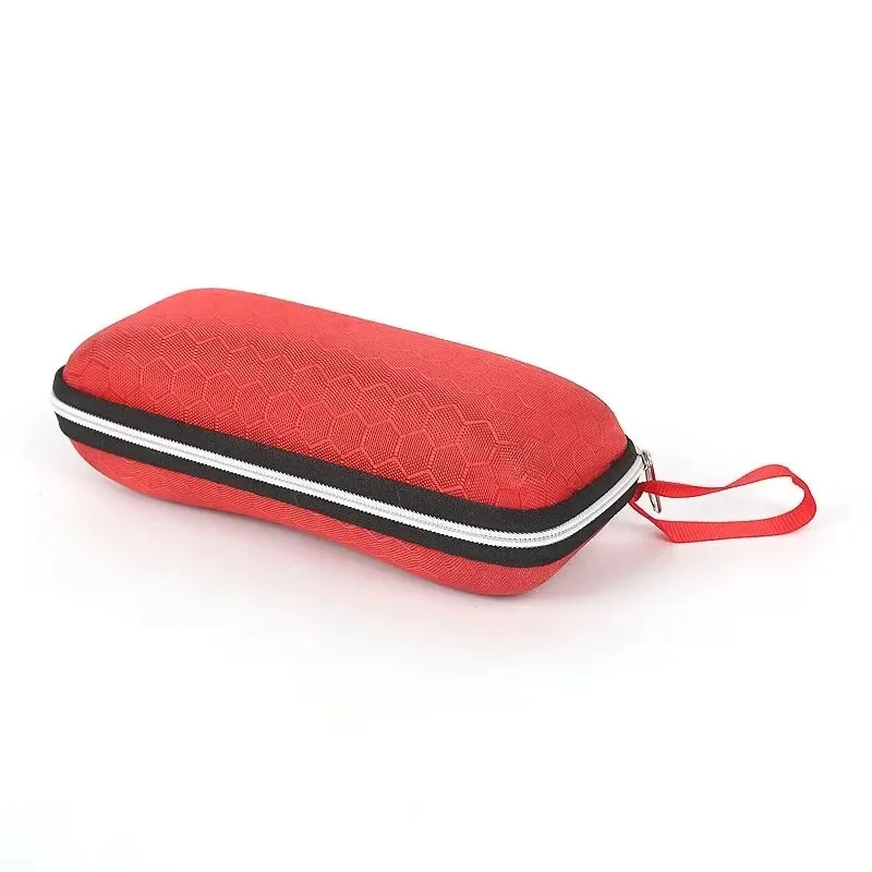Portable Glasses Case For Women Men Sunglasses Box With Lanyard Zipper Eyeglass Case Cover Protector image 5