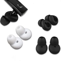 3 Pairs Silicone Ear Tips for Gear Circle SM-R130, Anti-Slip Replacement Ear Bud Eargel for Samsung Gear Circle SM-R130 Earphone