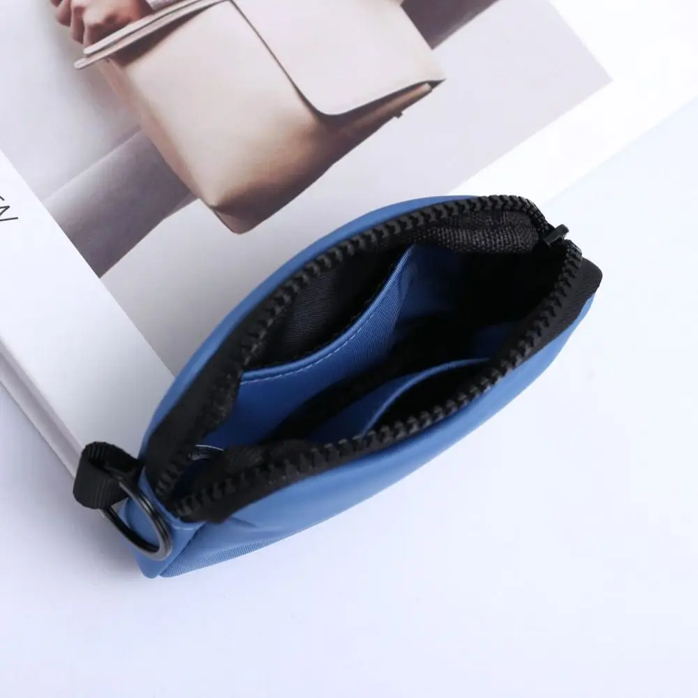 جديد قماش عملة المحفظة سستة حامل البطاقة محفظة قصيرة بلون حقيبة التخزين الطالب #1