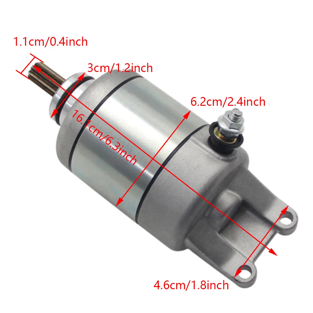 31200-KGB-611 Starter Motor For Honda XL125V Varadero 125,VT125 VT125C2 Shadow 125