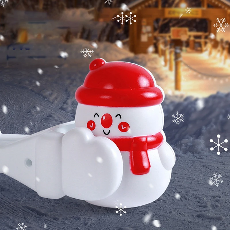 Clip per creare palle di neve per bambini Capibara per adulti Panda Pinze a forma di anatra per sabbia all'aperto Stampo per palline di neve Giocattoli Giocattoli sportivi da combattimento