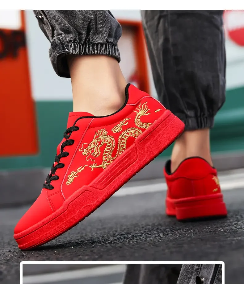 

Dragon Year limited edition original niche fashion trend sports shoes sneakers men