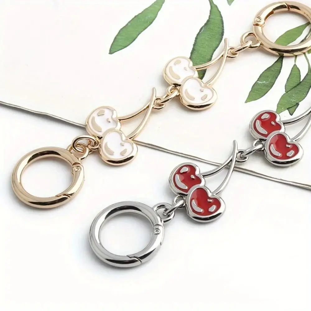 Bag Chain Strap Extender Cherry Shaped Hanging Replacement Chain For Purse Clutch Handbag Bag Extension Chain Bag Accessories