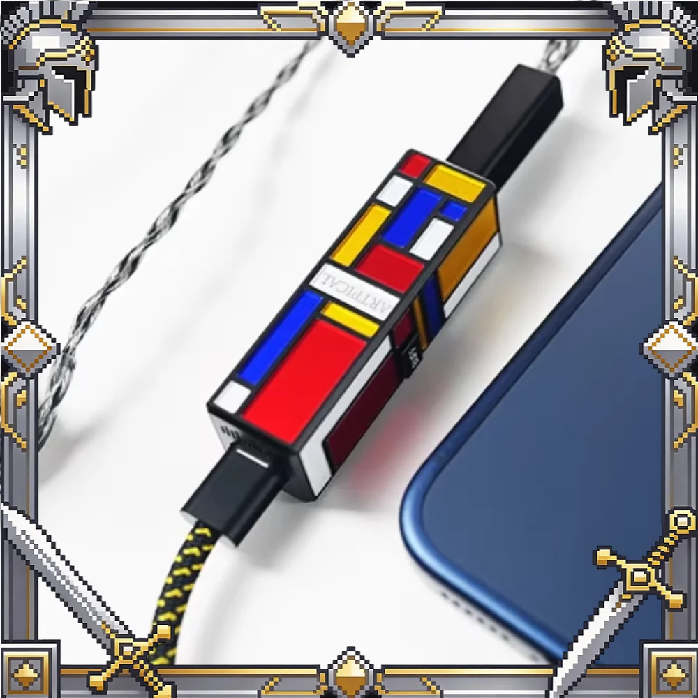 

ARTPICAL Mondrian Little Tail Portable Decoding Headphone Amplifier HiFi Audio Amplifier Independent Chip Lossless Music DAC