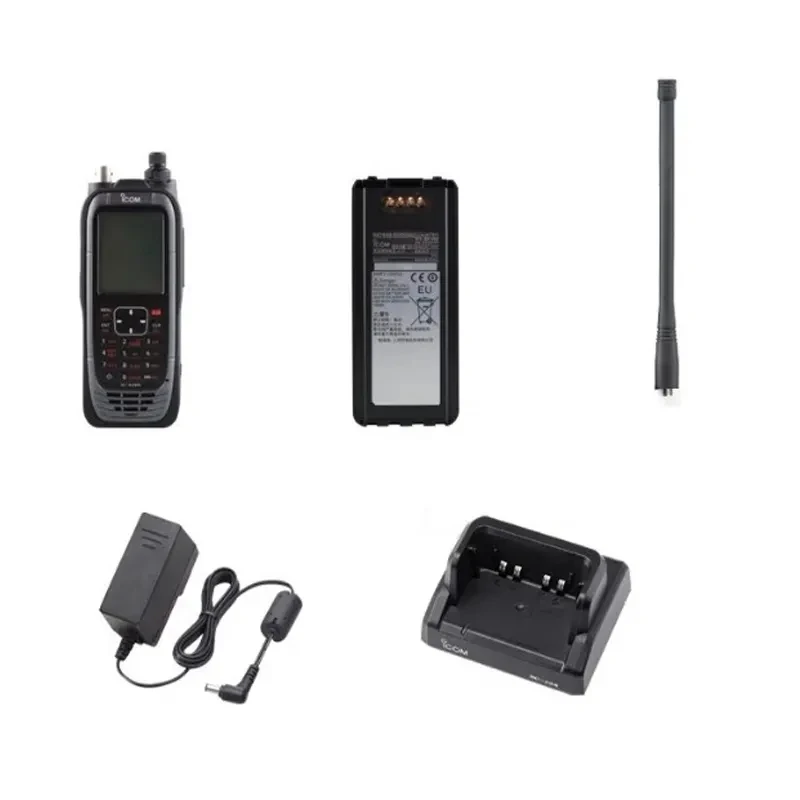 جهاز اتصال لاسلكي مدمج ICOM أصلي ICOM IC-A25N جهاز اتصال لاسلكي مع نظام تحديد المواقع بلوتوث VOR navigationA25N IC-A25