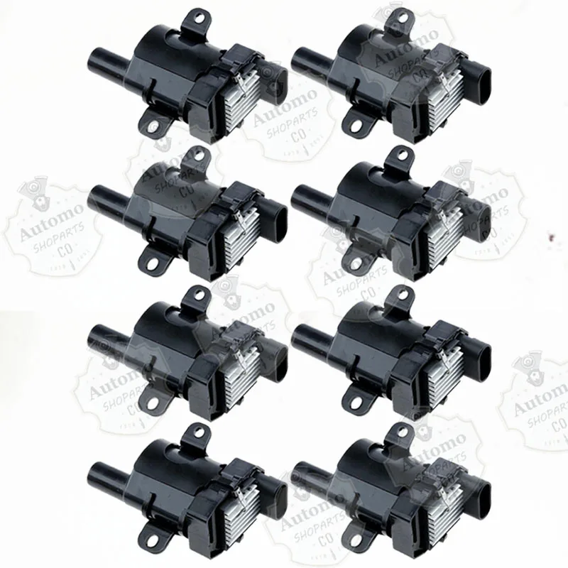 4/8PCS 12621750 Ignition Coil for Chevy Silverado 1500 Suburban Tahoe GMC Sierra 1500 Cadillac 10457730