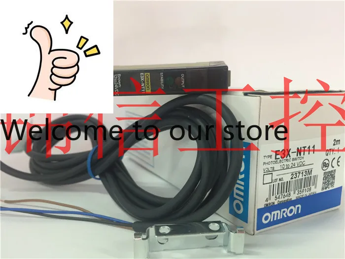 

Оригинальные оптоволоконные усилители E3X-NT11, E3X-NT21, E3X-NT41 в наличии