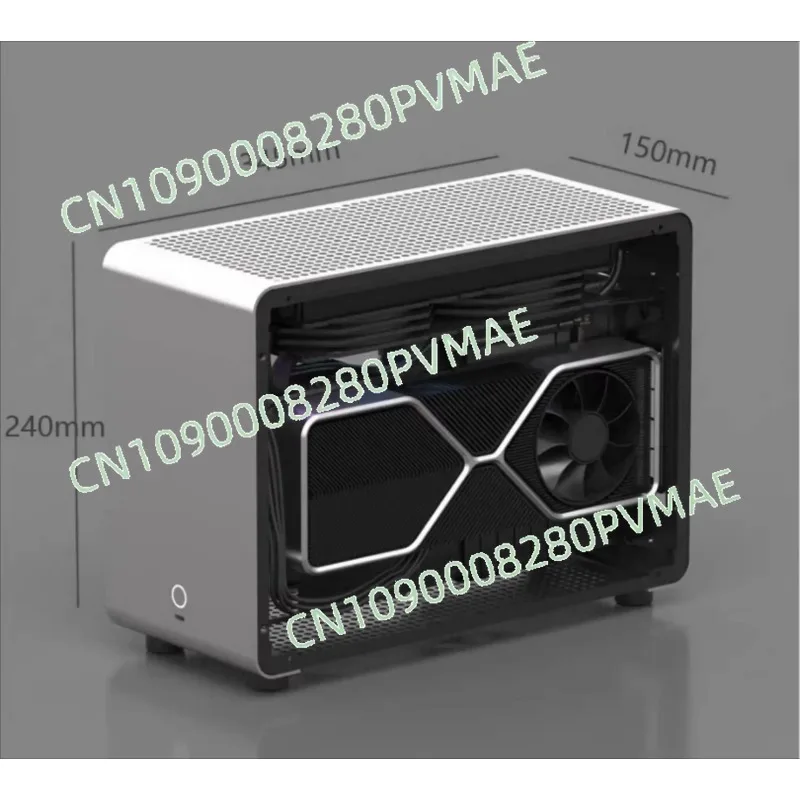 G1-pro Aluminum ITX Small Chassis Liquid Cooling 240 Long Graphics Card A4 Mini Chassis (Single Case)