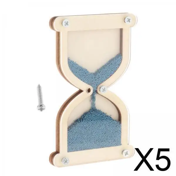 5X Wooden Sandglass…