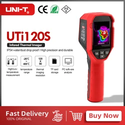 UNI-T UTi120S Infrared Thermal Imager Resolution 120 x 90 Handheld Temperature Thermal Camera PCB Circuit Industrial Testing