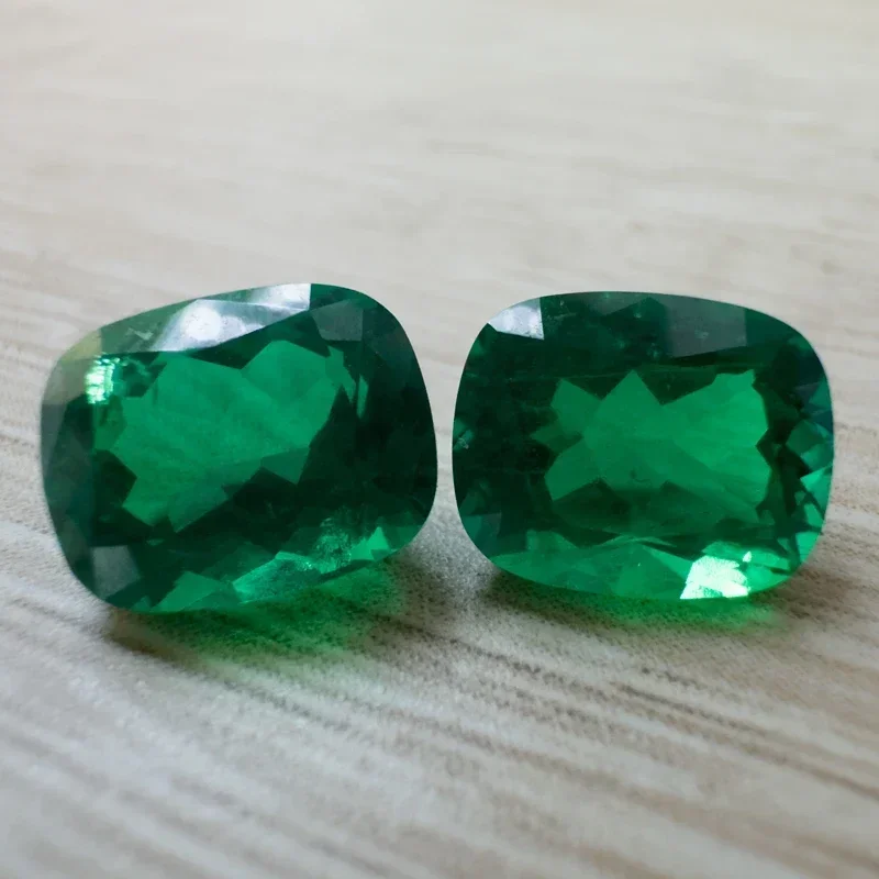 

Лабораторные гидротермальные изумруды ручной работы 8x0 мм, 2 шт., драгоценный камень для самостоятельного изготовления ювелирных изделий, выбираемый сертификат AGL