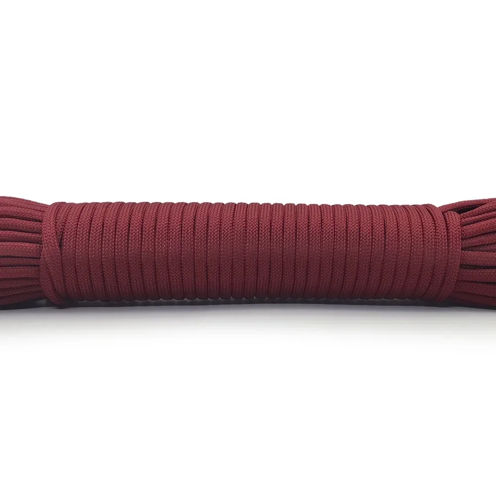 New Color Dia 4 MM 31 Meters 9 stand Cores Paracord Parachute Cord Lanyard Tent Rope For Hiking Camping Clothesline DIY Bracelet image 6