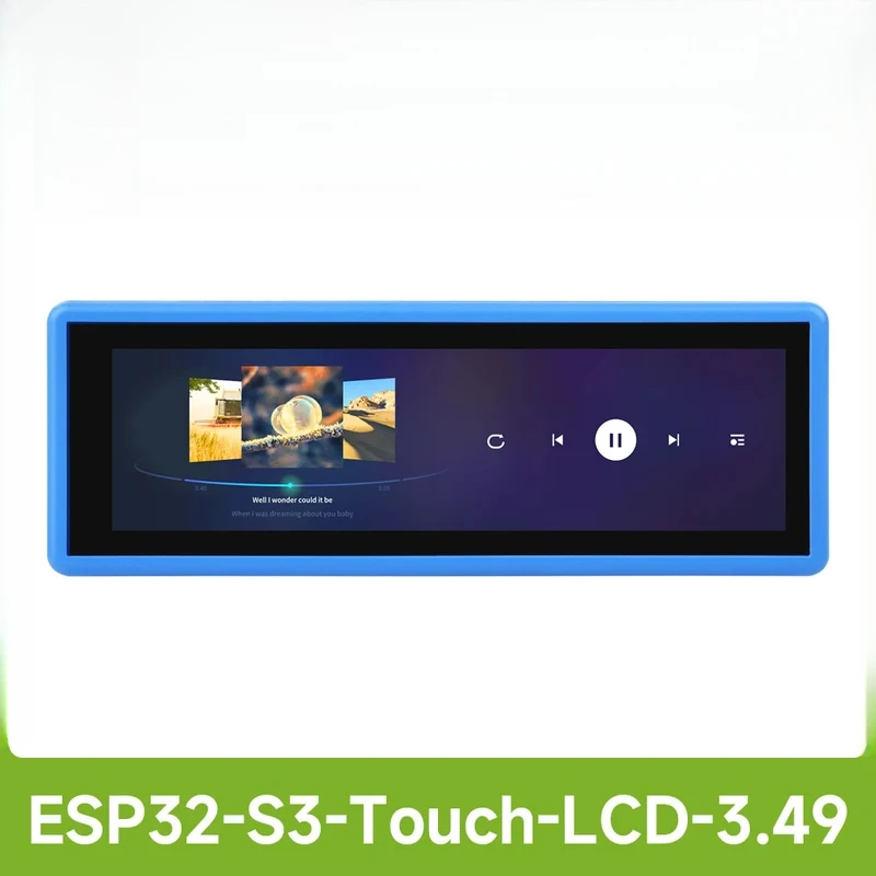 ESP32-S3 High-Performance Development Board With 3.49inch IPS Capacitive Touch Display 172×640, ESP32-S3R8 Dual-core