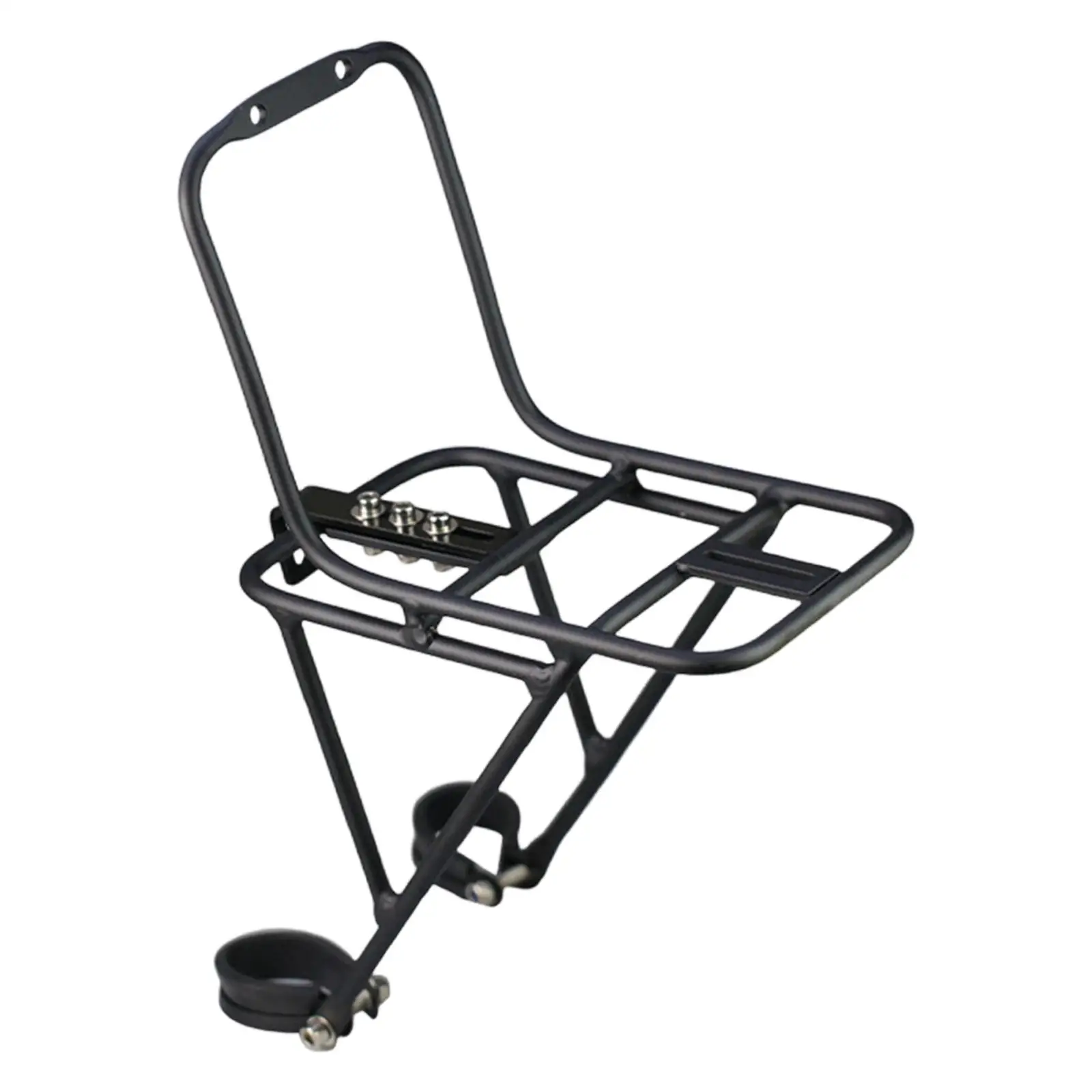 

Прочная передняя стойка для велосипеда Прочный алюминиевый сплав Простая установка грузового оборудования для поездок на работу и туризм на велосипеде