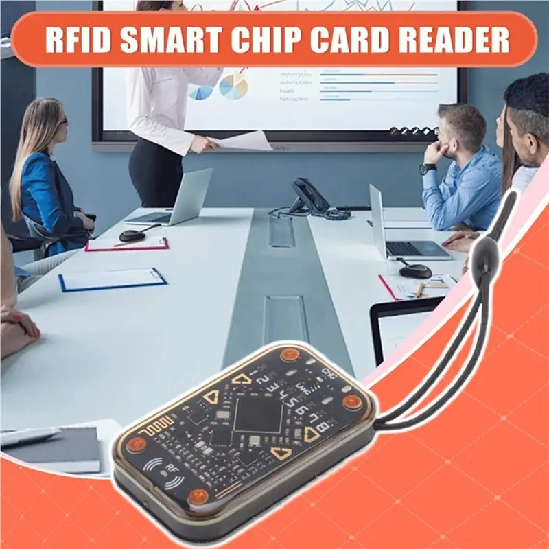 【RECOMENDAR】Chameleon V2.0 RFID Smart Chip Reader Emulator+ 16PCS UID/CUID Keychain Cards 125Khz 13.56Mhz Decoding NFC Duplicato