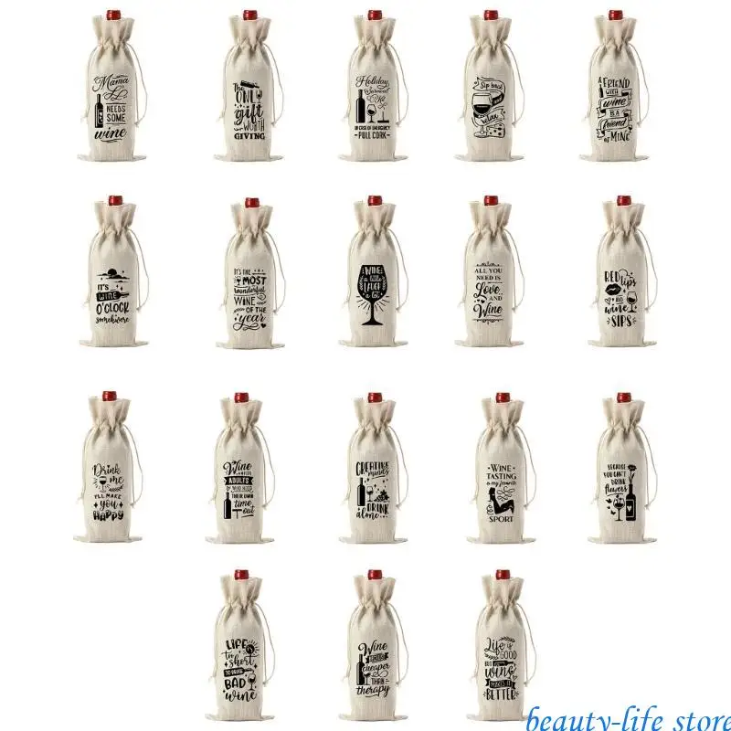 

Funny Wine Bag for Christmas Gift Perfect for Women Men Going Away Parties and Retirement Celebration 517D