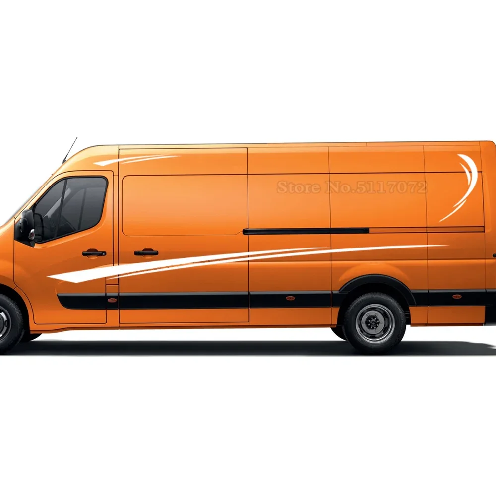 Car Stickers For Renault Master Messenger NIssan NV400 Interstar Opel Vauxhall Movano Camper Van Motorhome Tuning Accessories