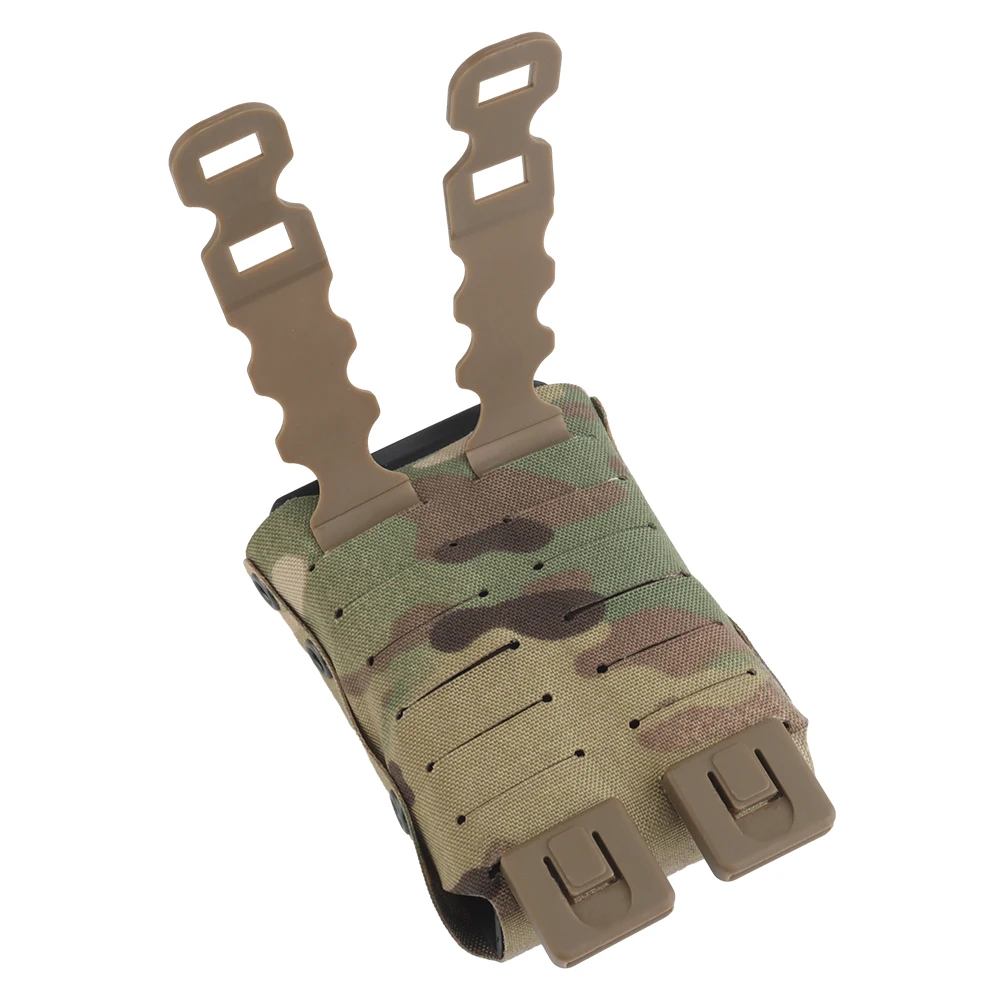 Tactical 5.56 7.62 Magazine Pouch Built-in Nylon Support Holder AR15 M4 Hunting Shooting Rifle Mag Pouch MOLLE Combat Belt Gear