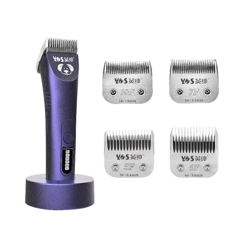 Dog Bath Tool Pet Clipper From China Full QC Control ISO Certified Cordless With Battery Power ABS Material Cats Box Packing