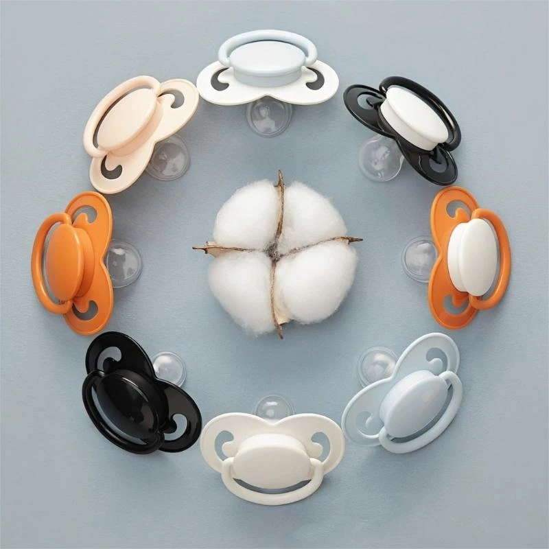 

Y4QA Baby Pacifiers Super Soft Soother Pacifier for Infant Newborn 6-18 Month