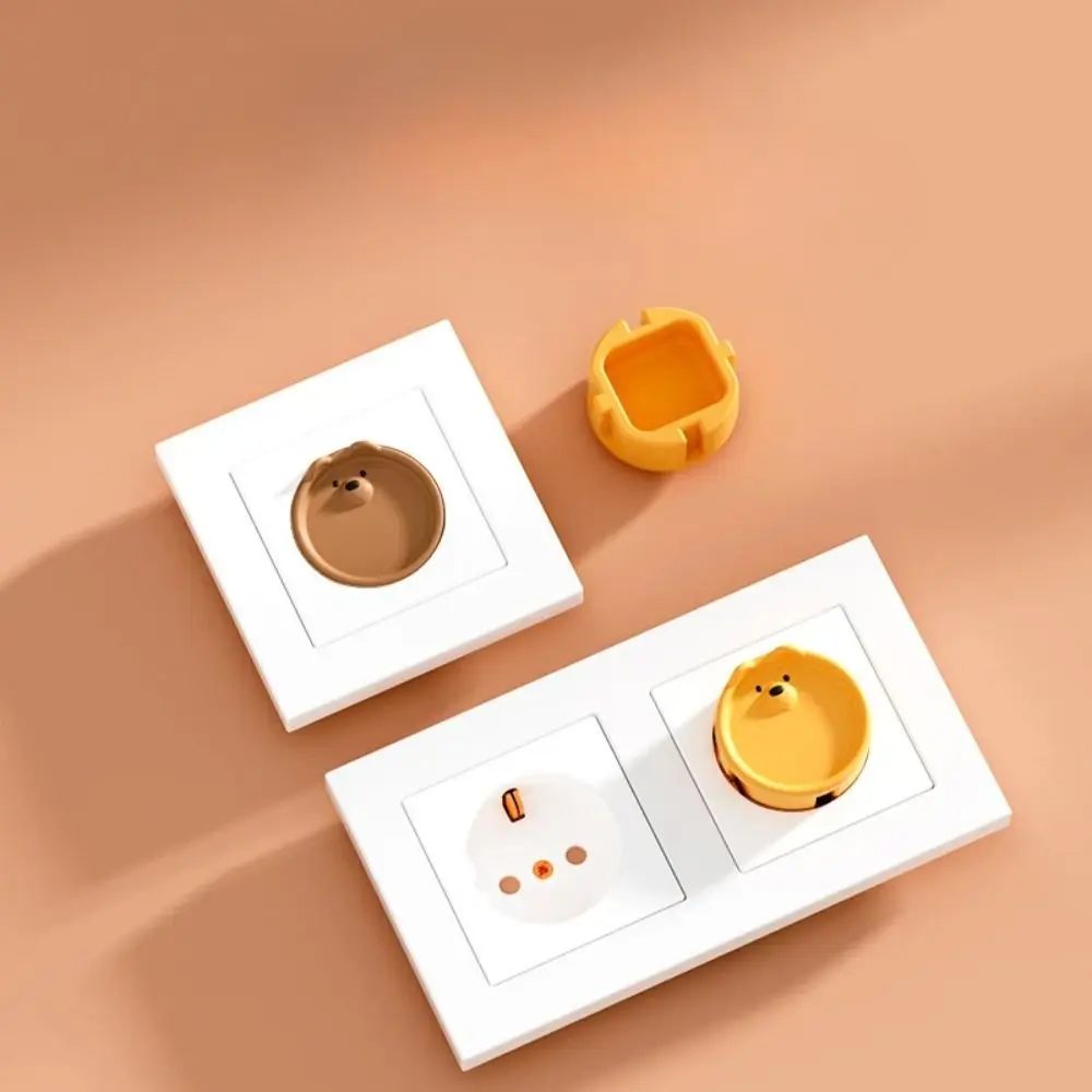 Protección de seguridad para bebés, cubierta protectora de enchufe estándar europeo, silicona, estilo de alimentación, protección contra descargas eléctricas, protección contra el polvo para niños