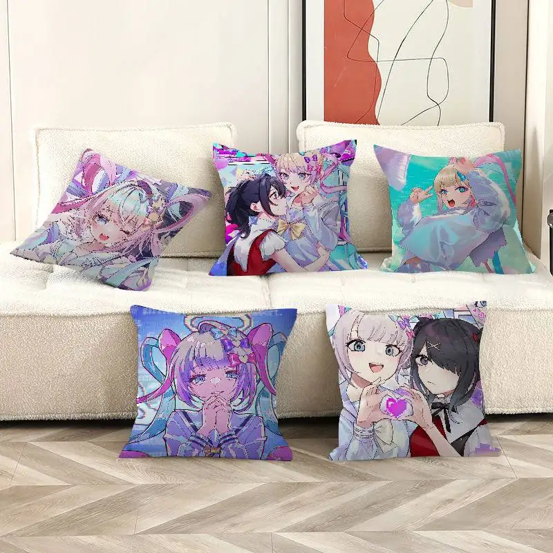 Needy Girl Overdose Game Pillow Cushion Cover Pillowcase Living Room Sofa Home Decor Customized