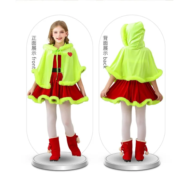 

Christmas Kids Clothes Baby Cosplay Dress Boys' and Girls' New Year Costume Xmas Suit Halloween Costume Carnival Party Gifts