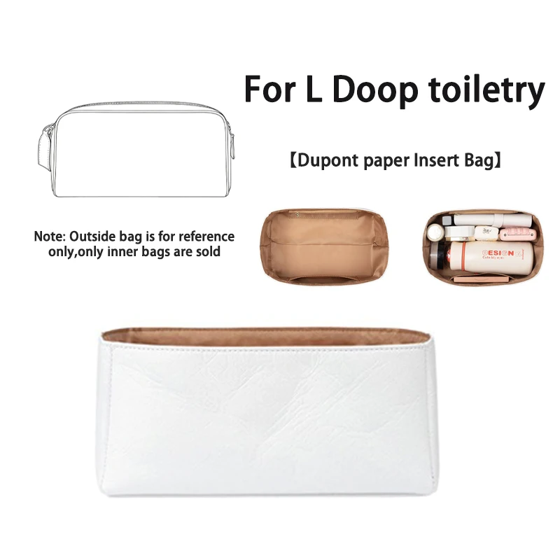 

EverToner для L Doop, сумка для туалетных принадлежностей, органайзер для макияжа, формирователь, бумажная вставка Dupont, аксессуары для хранения «сделай сам»