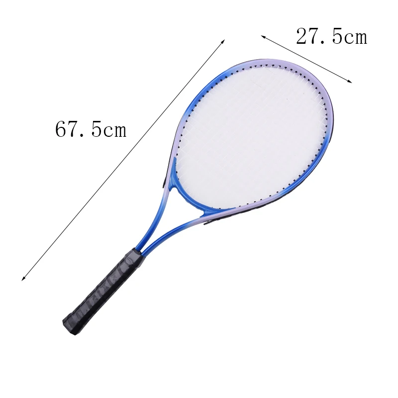 Adults Shaft Trainer Ball Tennis Racket Tennis Racquet Strings Set Beach Racket Carbon Paddle Equipment Tennis Racket Bag