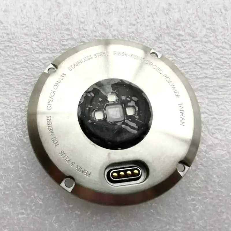 

Black Back Cover Case For Garmin Fenix 5 Plus Replacement Parts