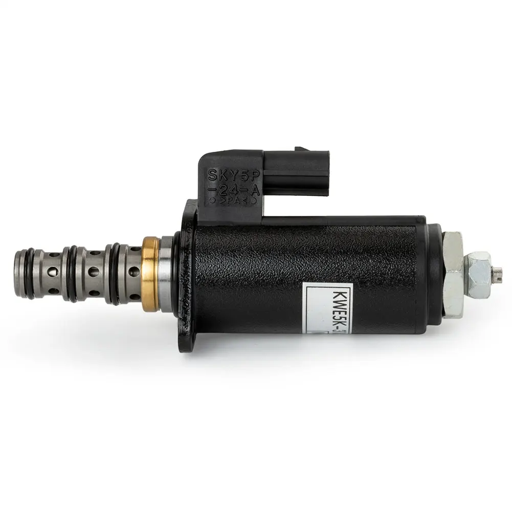 New For Kobelco SK200-8 pilot Safety Lock Solenoid Valve YN35V00050F1 YT35V00013F1 KWE5K-31; G24DB50 G24DA50