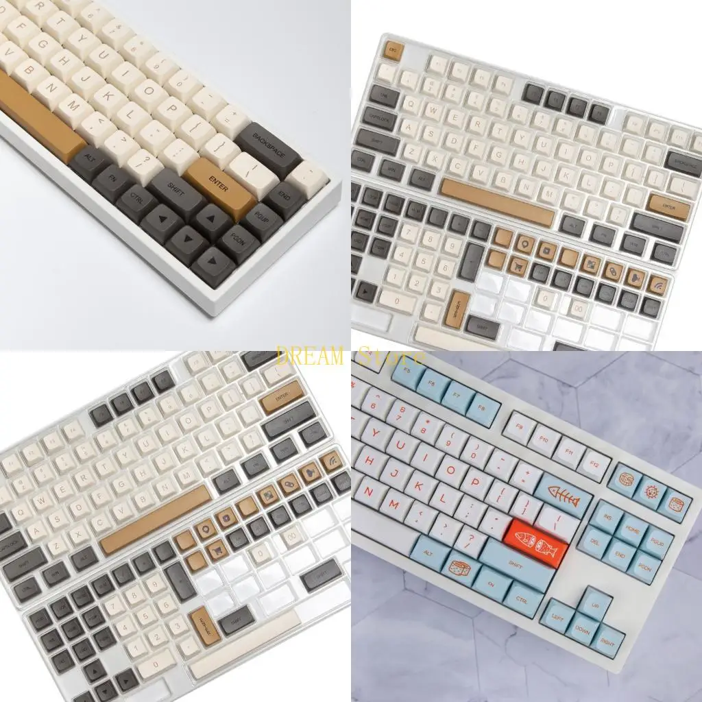 Soft Touch PBT Dye Sublimation Keycaps With XDA Profile For Office And Gaming Best Sale