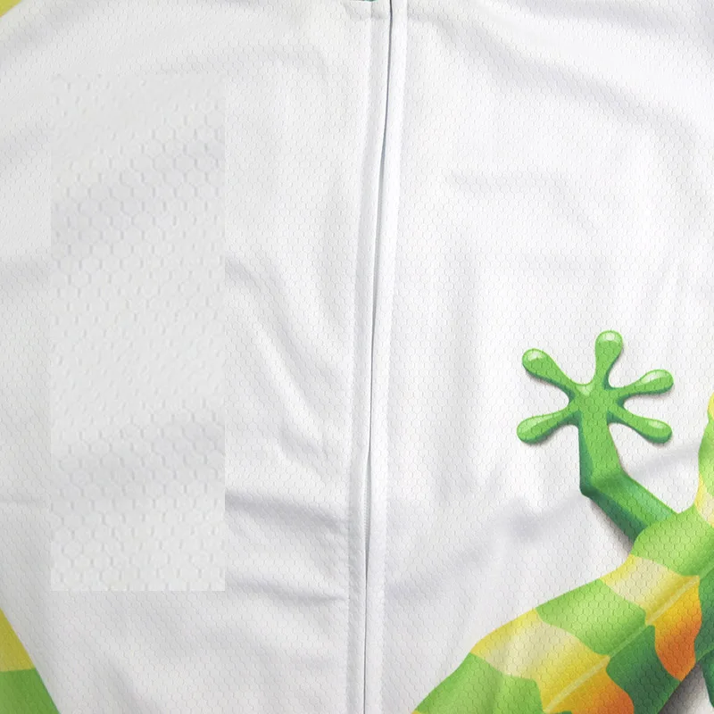 green House lizard Man Cycling Jersey Short Sleeve Jersey green Bike Bicycle Clothing For Spring Summer Autumn 5495