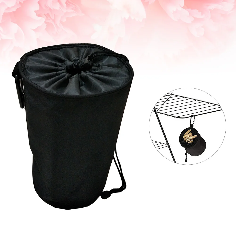 

Oxford Cloth Clothes Peg Bag 7.1X11 Inch Heavy Duty Waterproof Storage For Clothesline Rotary Dryer Peg Organizer