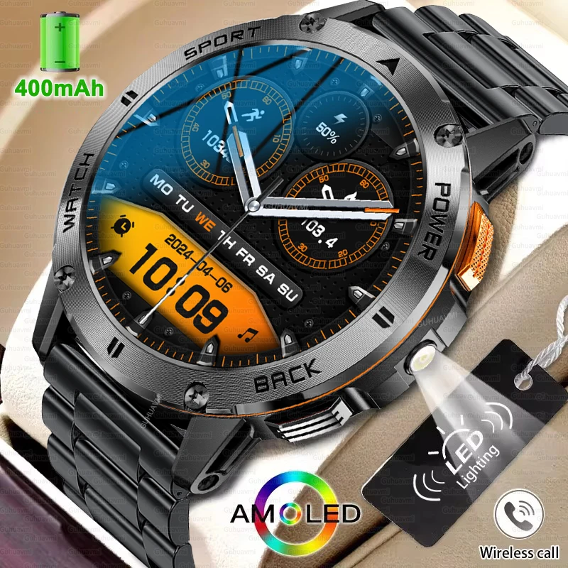 2025 New For HUAWEI GPS Outdoor SmartWatch HD 466*466 AMOLED Screen Heart Rate Bluetooth Call IP68 Waterproof Man Smart Bracelet