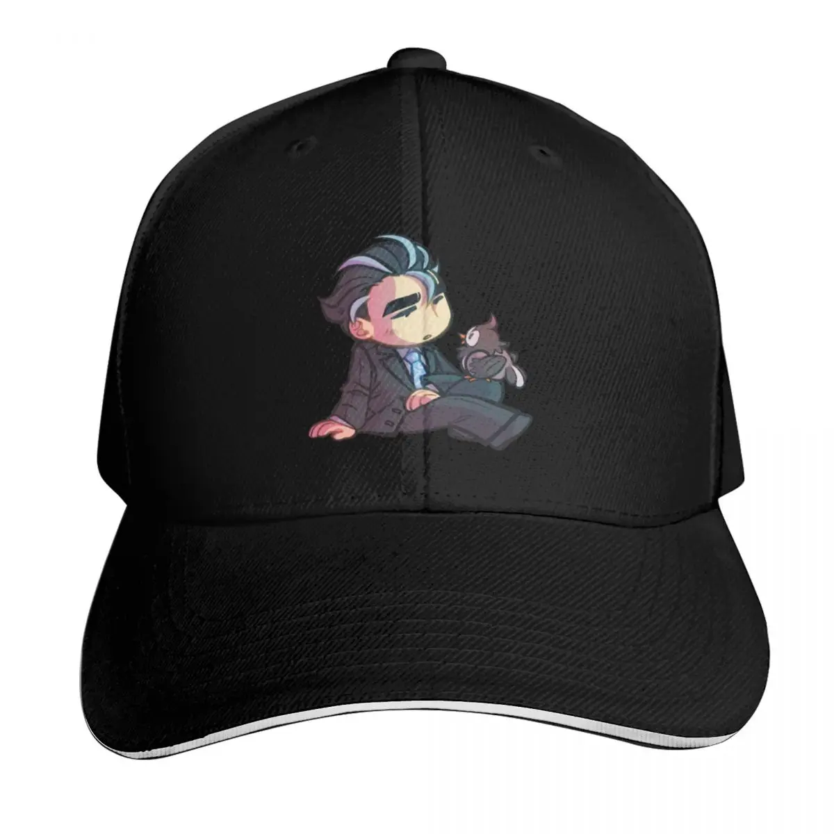 chibi larry Baseball Cap Moisture Wicking Quick Dry Curved Brim Classic Fit Low Profile Unstructured