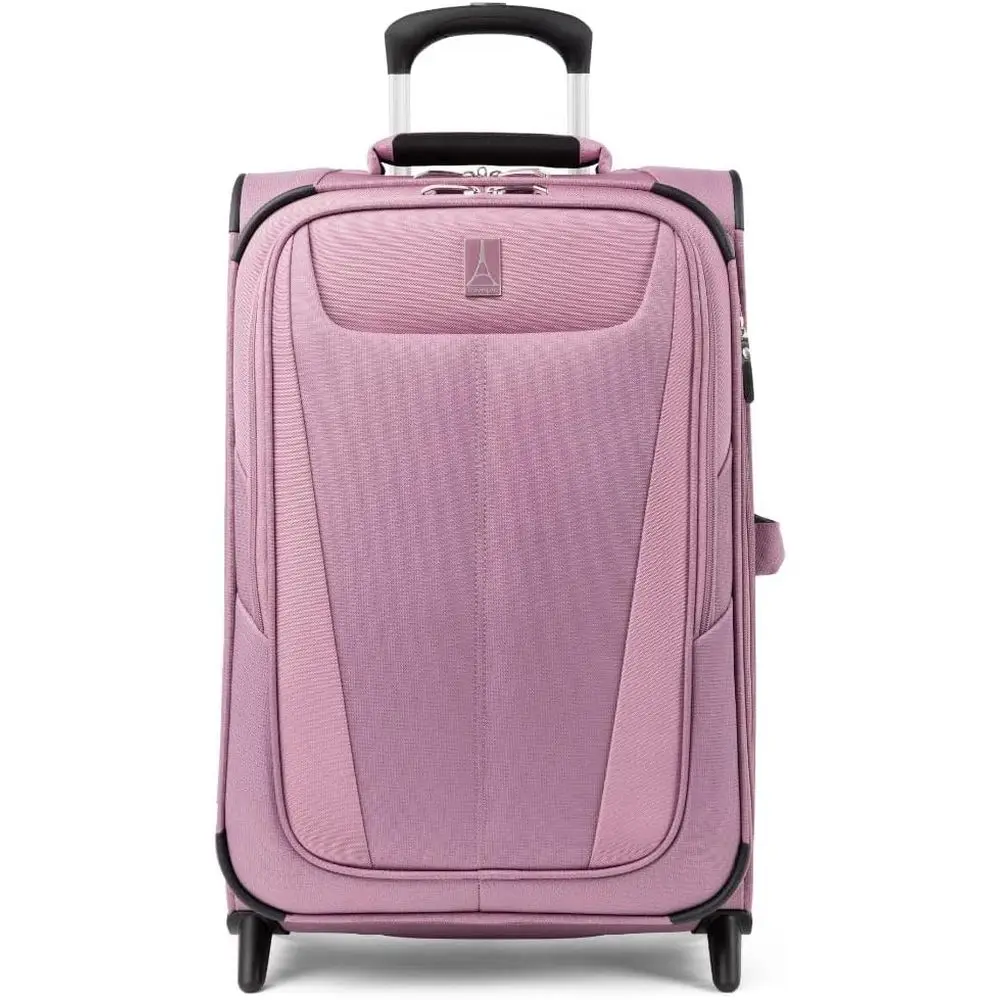 

Расширяемый легкий чемодан-тележка на 21 дюйм цвета орхидеи