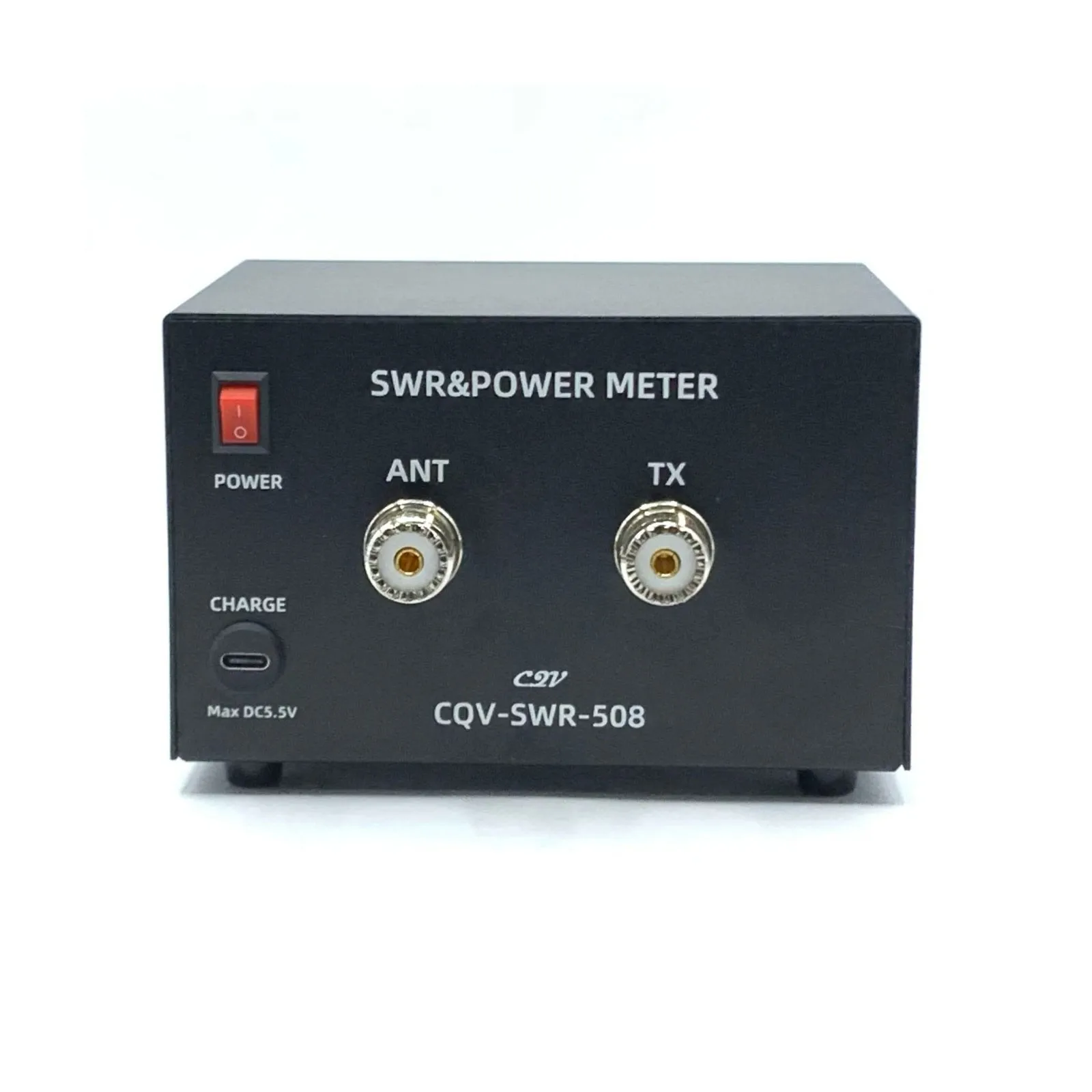 NEW CQV-SWR-508 200W 1.8-54MHz Digital SWR & Power Meter 4.3-inch IPS Color Screen Standing Wave Meter for Ham Radio