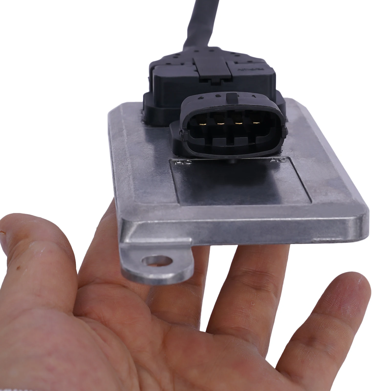 24V Nox Sensor for Volvo Renault Truck Easy to Replace Sensors with 4 Pins Environmental-friendly NOx Sensor Direct Replacement