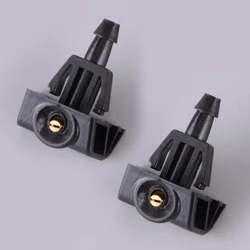 28932-9U000 2Pcs Car Front Windshield Washer Wiper Water Spray Nozzle Sprayer Jet Fit for Nissan Note 2006-2010 2011 2012 2013