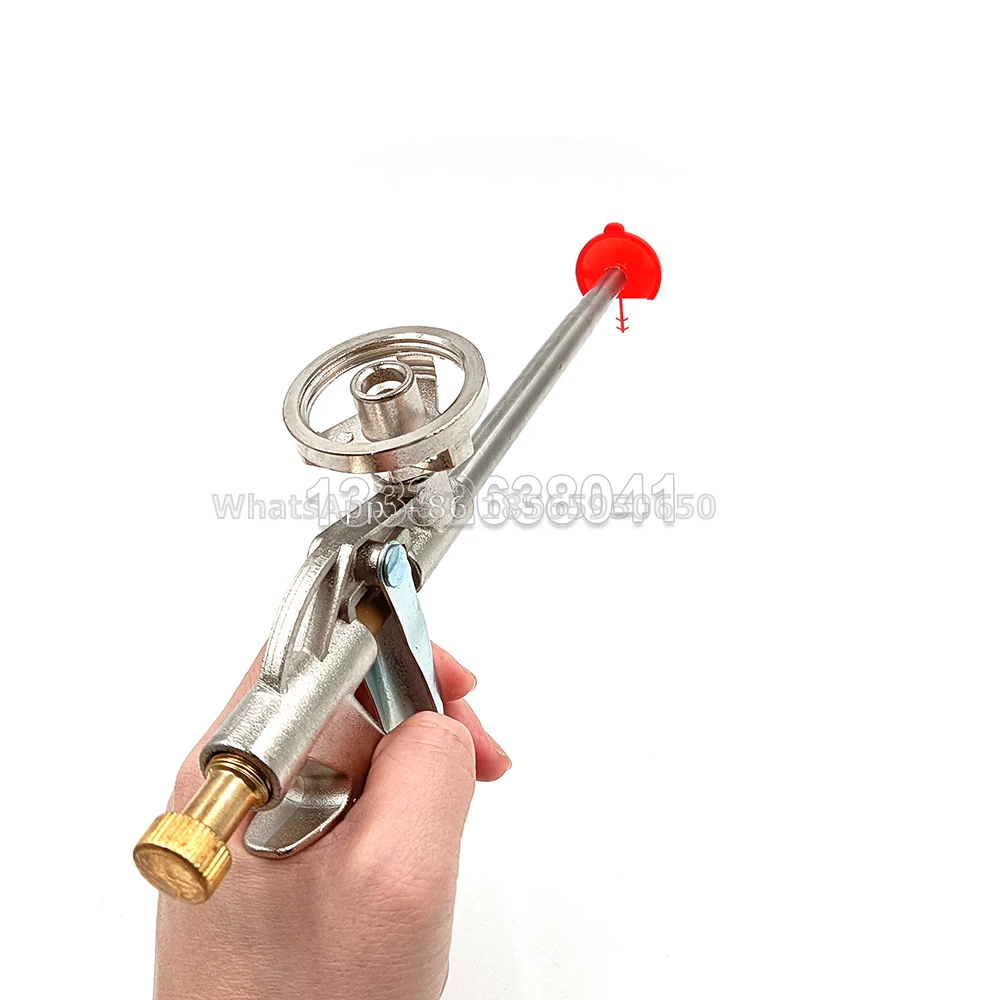 Metal Polyurethane Trigger  Polyurethane Foam Flat Fan Nozzle, Expanding Spray Gun, Foaming Jet Glue