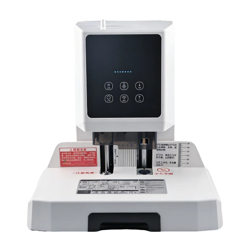 U-60D Accounting Voucher Binding Machine Fully Automatic 60mm Financial Electric Punch Binding Machine Office File Riveting