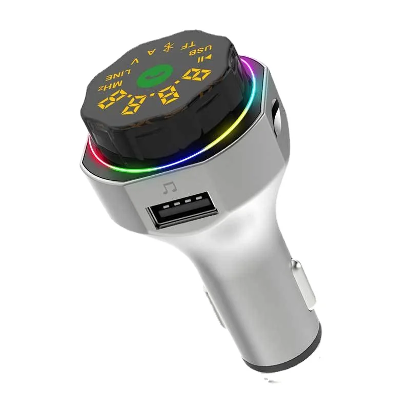 

Car MP3 Player AP06 - Bluetooth, Card Slot, U Disk, Hands-Free Calling, Metal Shell, Cigarette Lighter, Dual USB, Auto MP3, 128