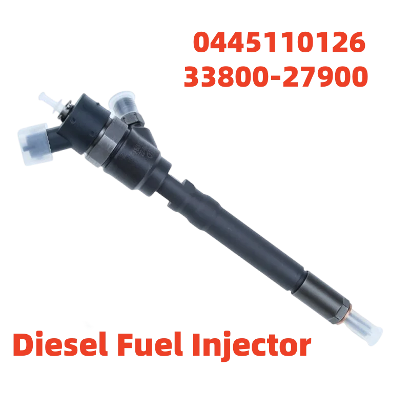 

0445110126 0445110290 33800-27900 New Diesel Fuel Injector For HYUNDAI Santa Fe T-ucson S-onata K-IA C-arens M-agentis S-portage