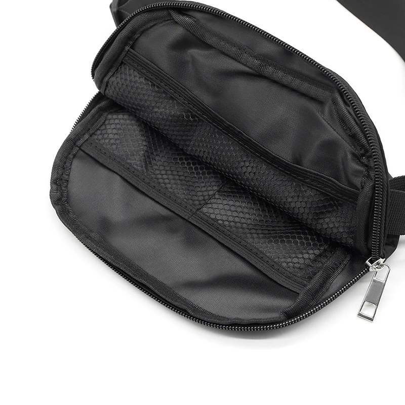 1PC Outdoor Mountaineering Sports Waist Pack Nylon Waterproof Chest Hanging Bag Adjustable Length Cell Phone Slanting Bag