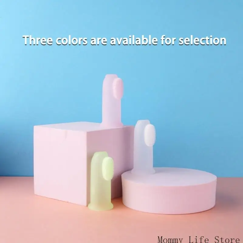 

Дизайн гигиенической пустышки зубной щетки пальца младенца силикона легкий чистый