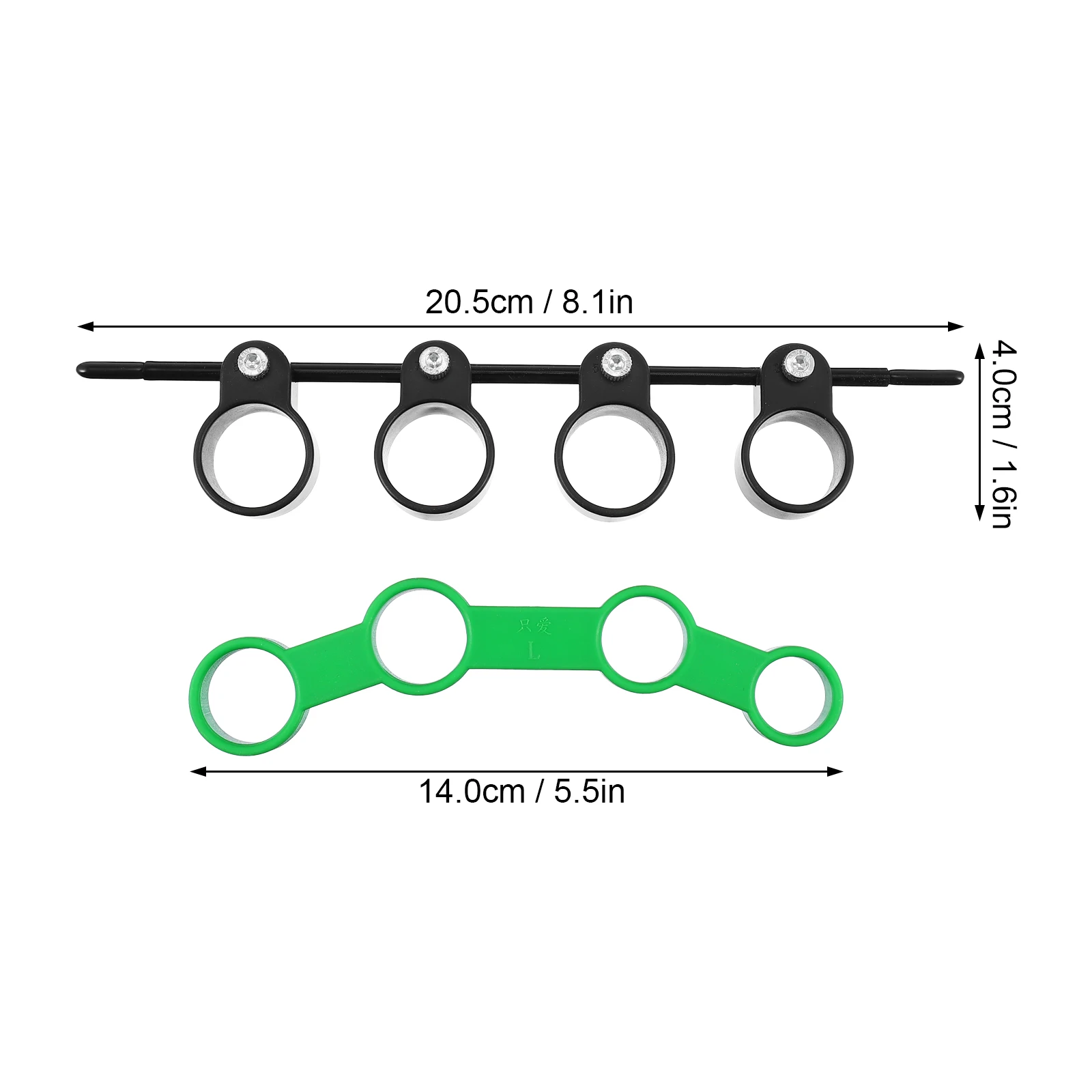 

2pcs Finger Expander Training Tool For Guitar Ukulele Piano Banjo Saxophone Beginner Finger Tool Musical
