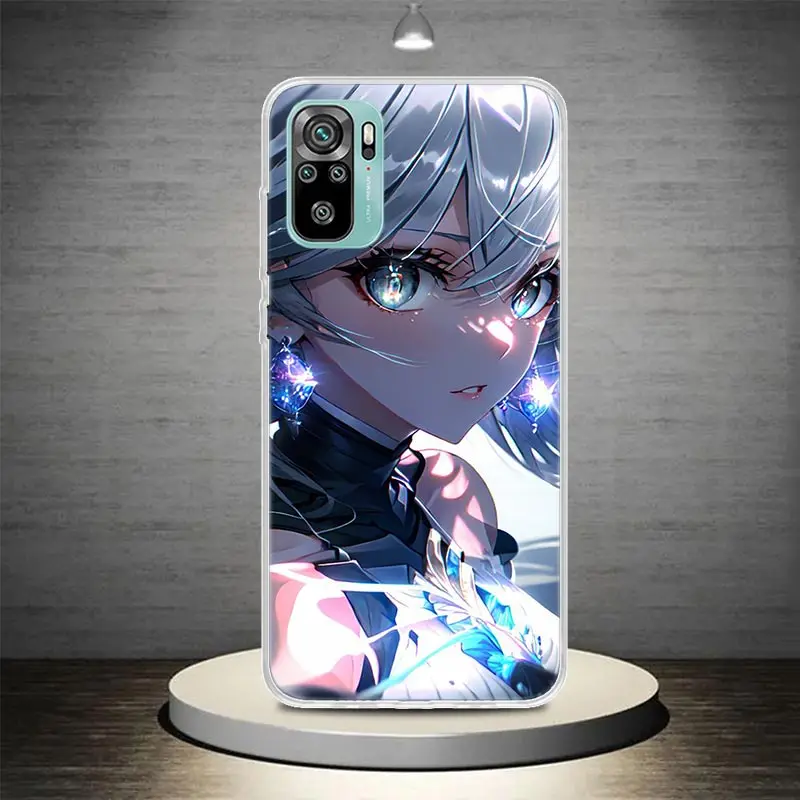 Honkai Star Rail Bronya Rand Phone Case Shell For Xiaomi Redmi 10 10A 12 12C 9 9A 9C 9T 10C 8 8A 7 7A 6A 6 Pro K20 K30 K40 Patte