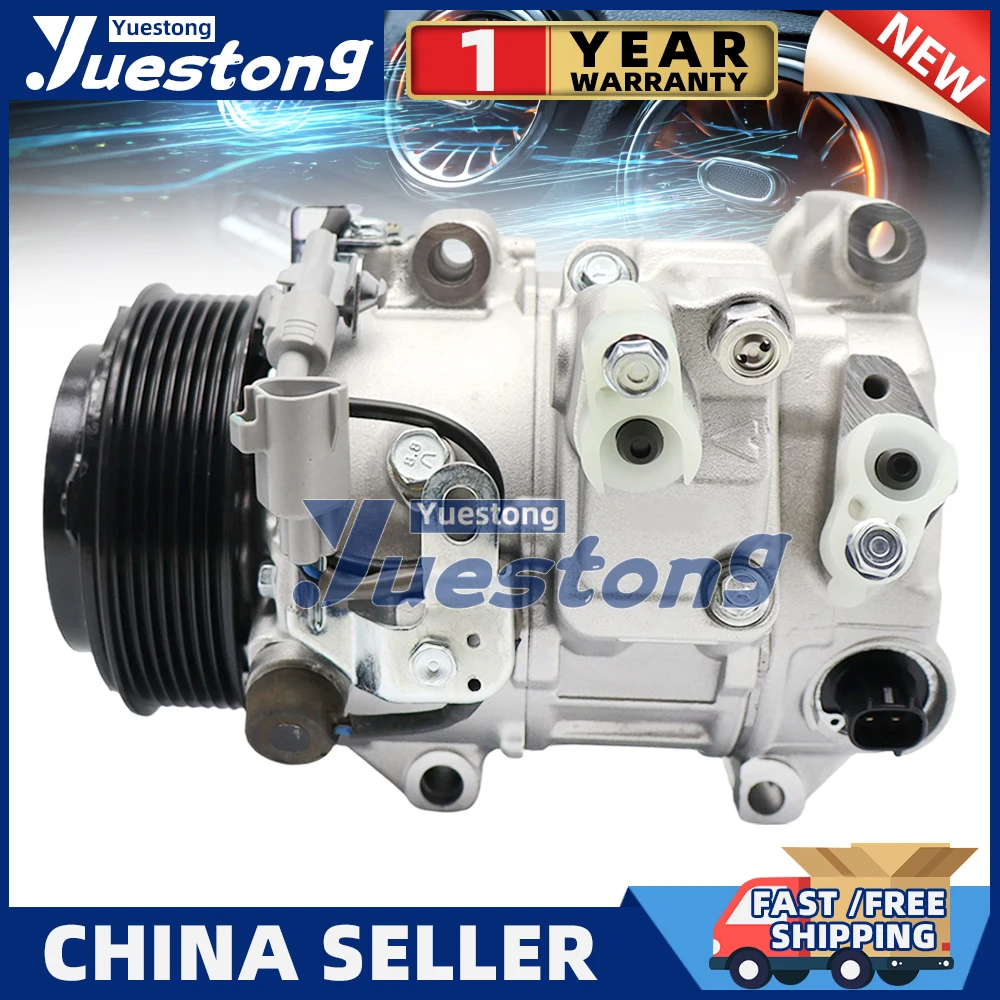 AC Compressor For 06-12 Toyota RAV4 3.5L LEXUS ES350 V6 09-16 Venza Sienna 07-10 4472601158 4472601216 4472601219 447260-1158